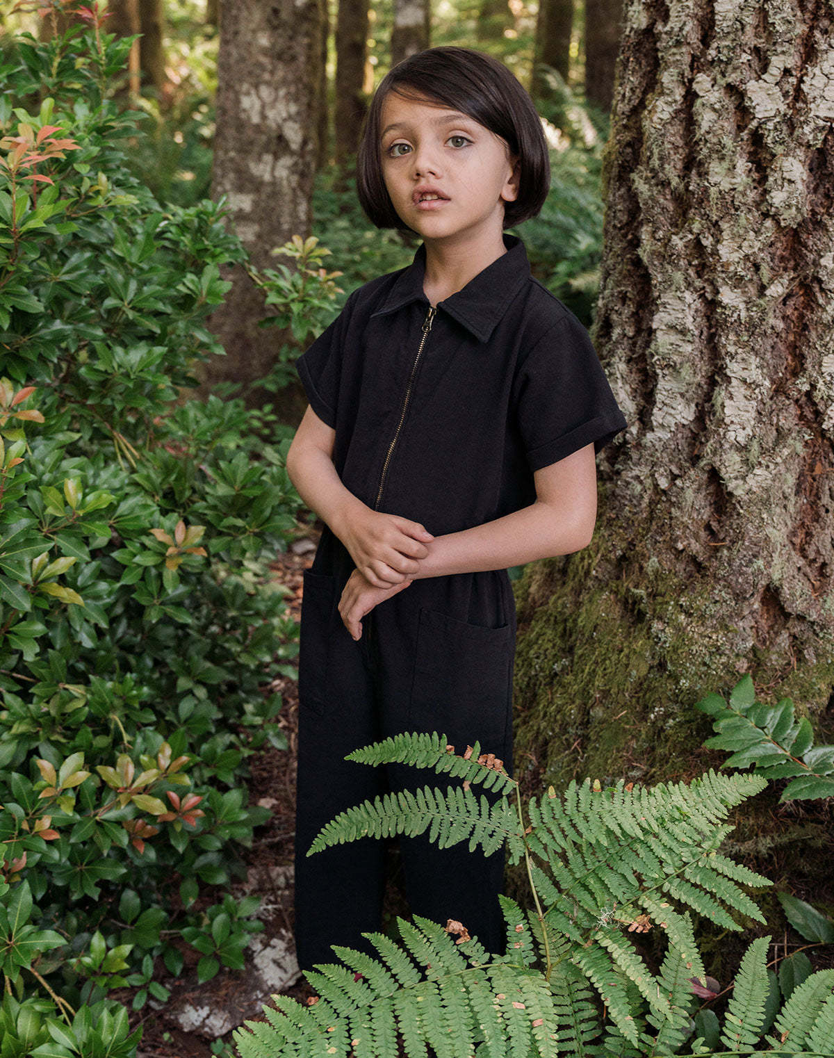 Kids Noble Organic Utility Suit Ash Garmentory