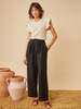 Des Petits Hauts Tanger Trousers - Noir - Thumbnail 2
