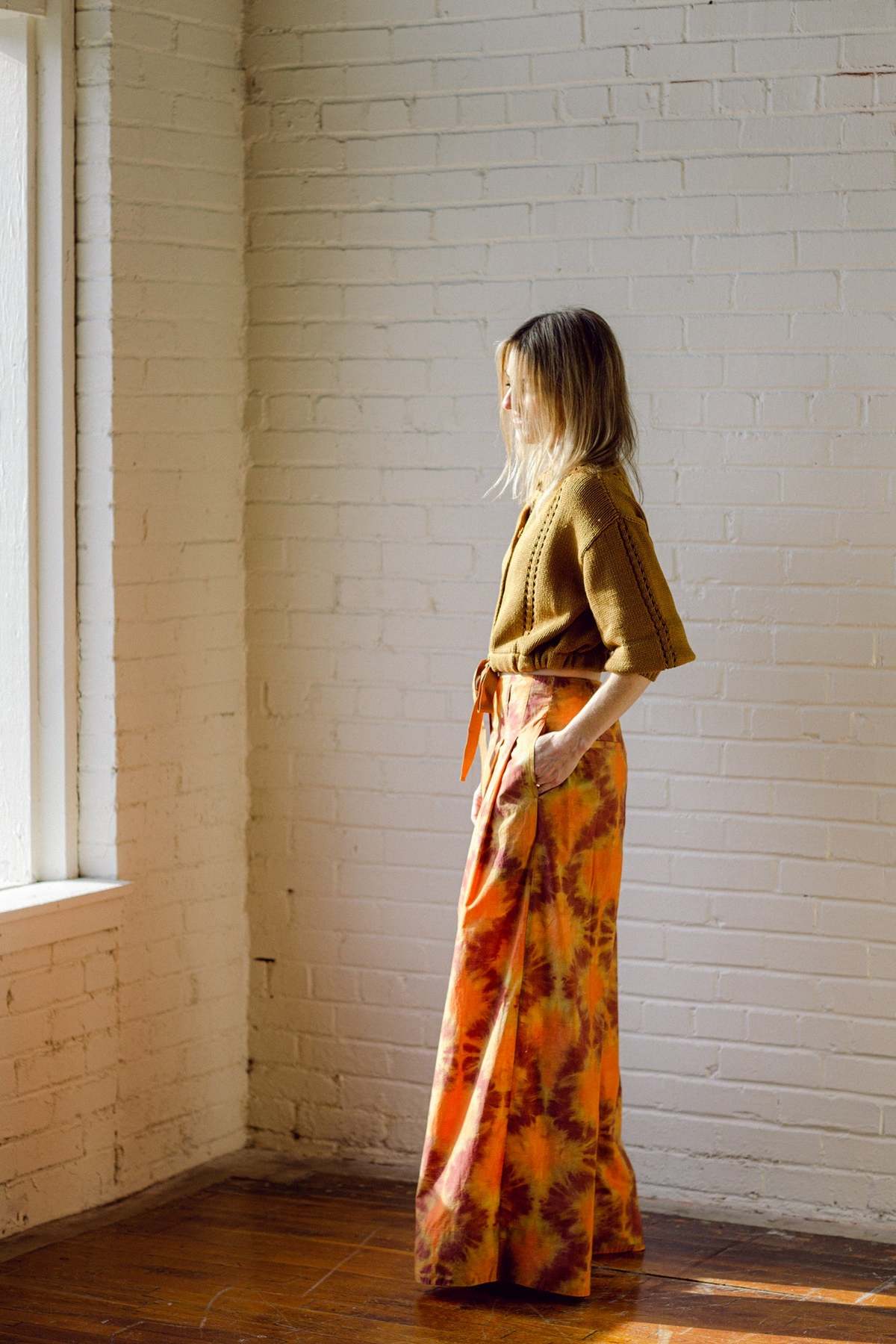 Ulla Johnson Ursula Pant - Red/Topaz | Garmentory