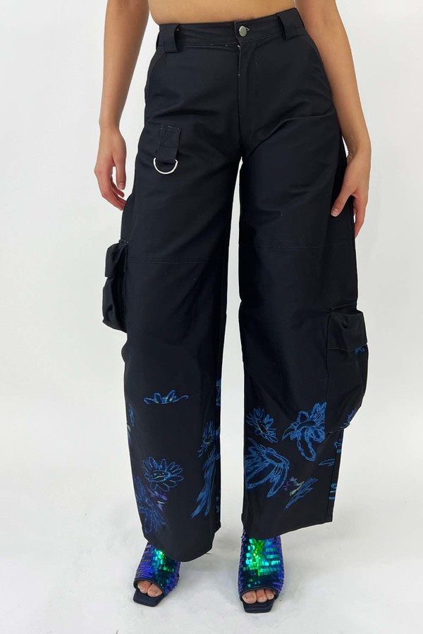 Collina Strada Lawn Cargo Pants - Basically Black Collina Strada Lawn Cargo Pants - Basically Black