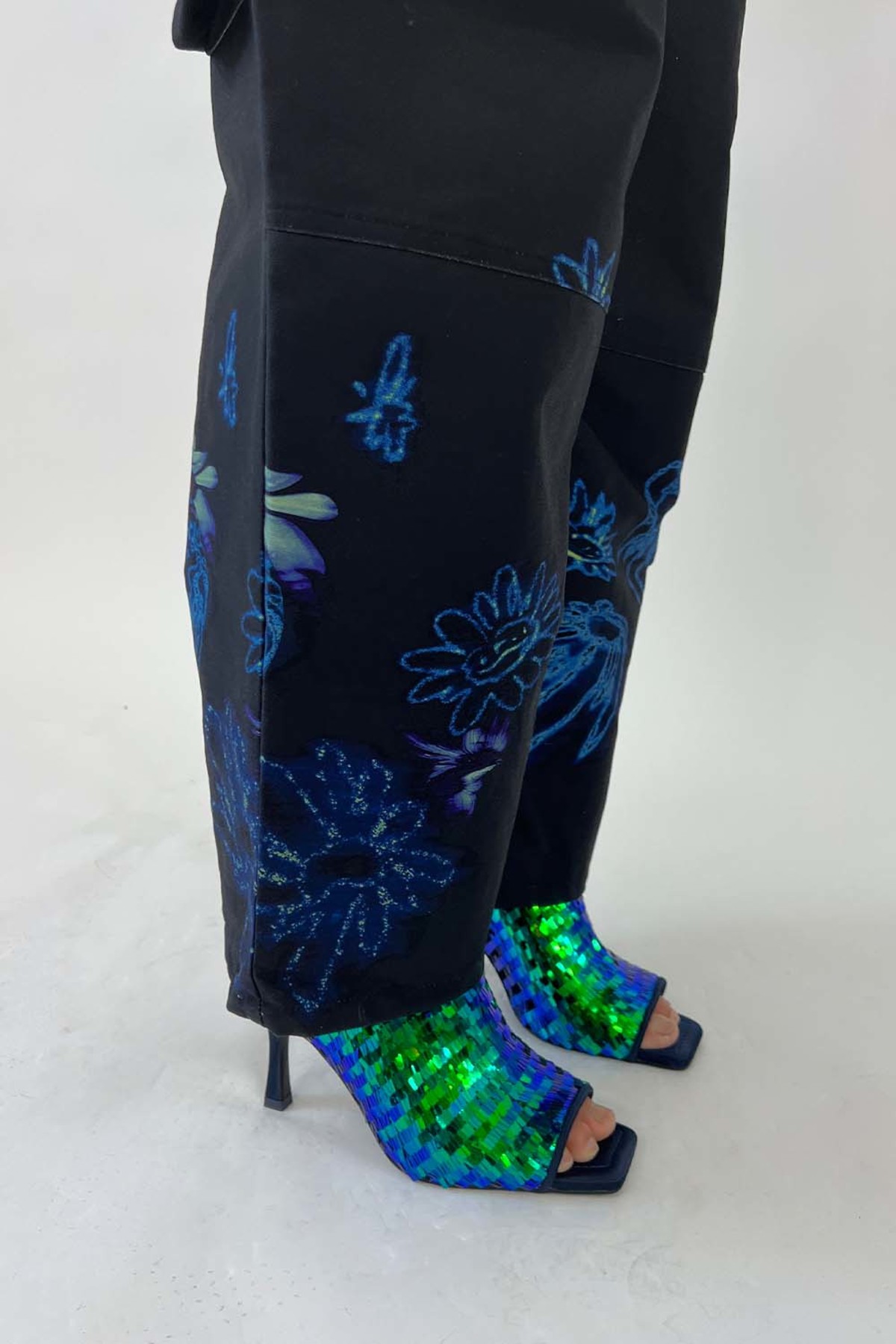 Collina Strada Lawn Cargo Pants - Basically Black - Image 3 of 11