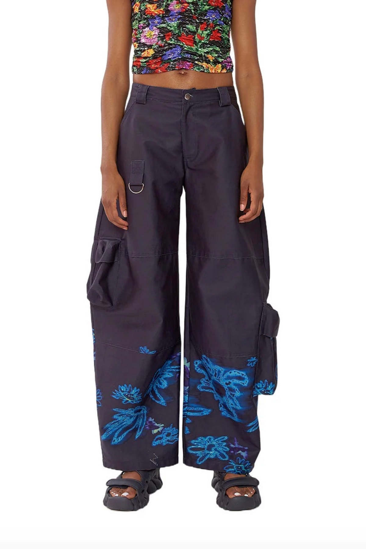 Collina Strada Lawn Cargo Pants - Basically Black - Image 7 of 11