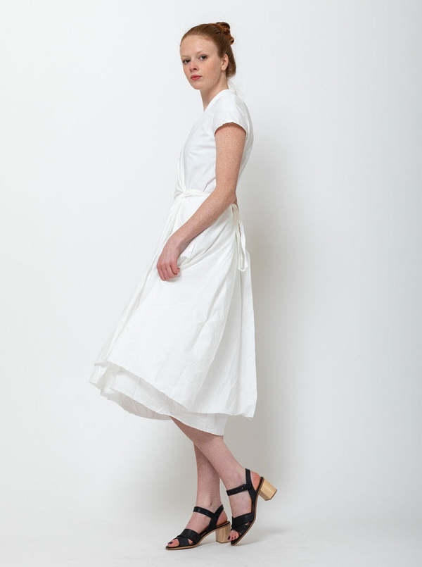 women's summer a line dresses Lady Black Tie - Effie Gown - A-line Chiffon Dress With Scarf