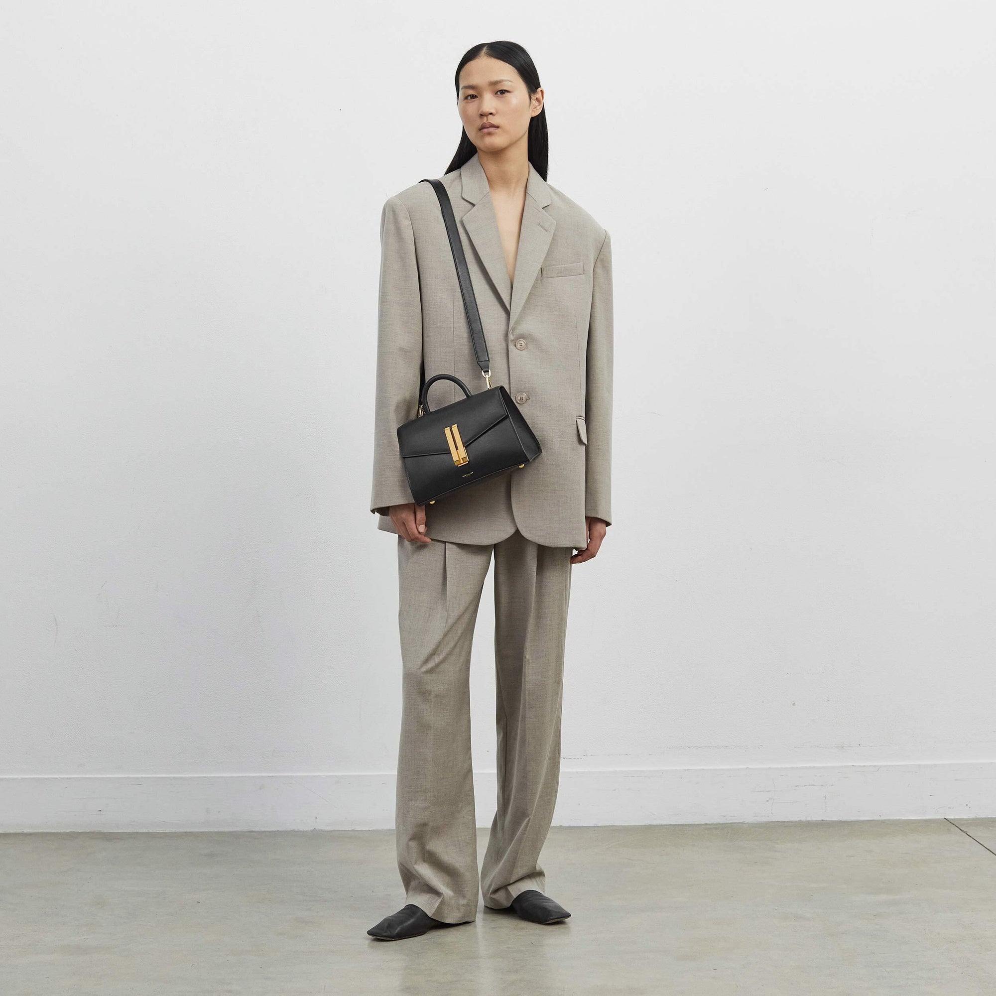 DeMellier Midi Montreal bag - Taupe Smooth | Garmentory