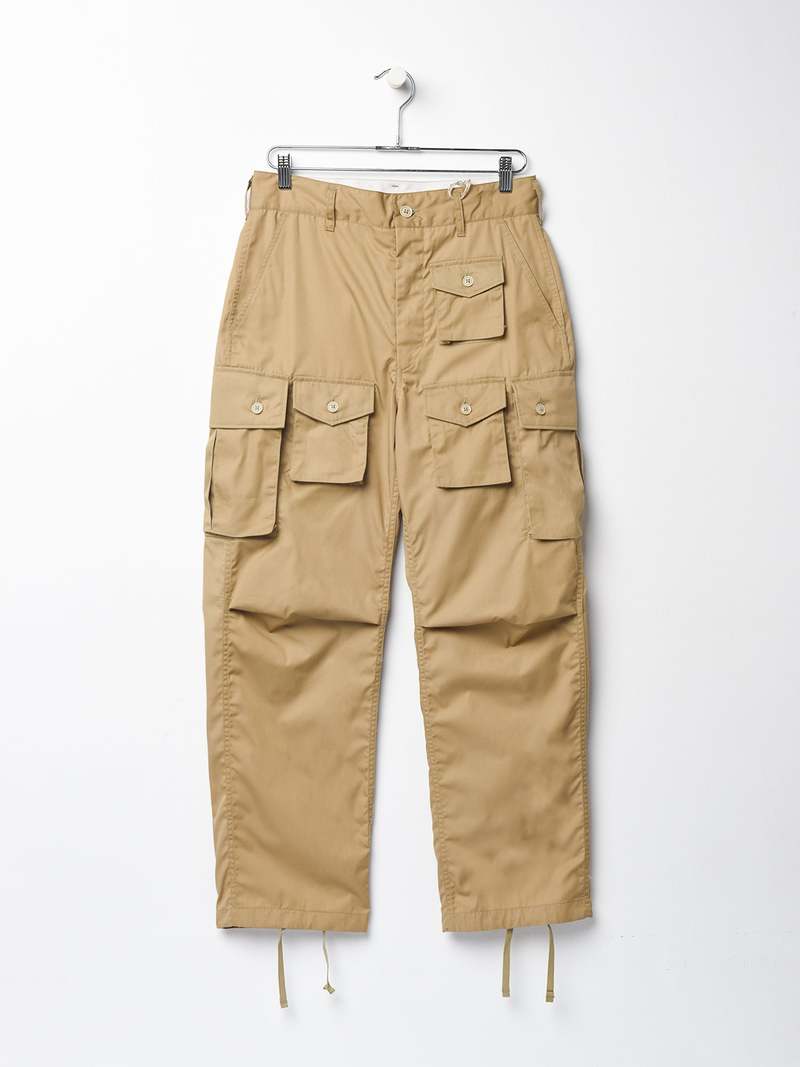 OVER PANT - FEATHER PC TWILL -