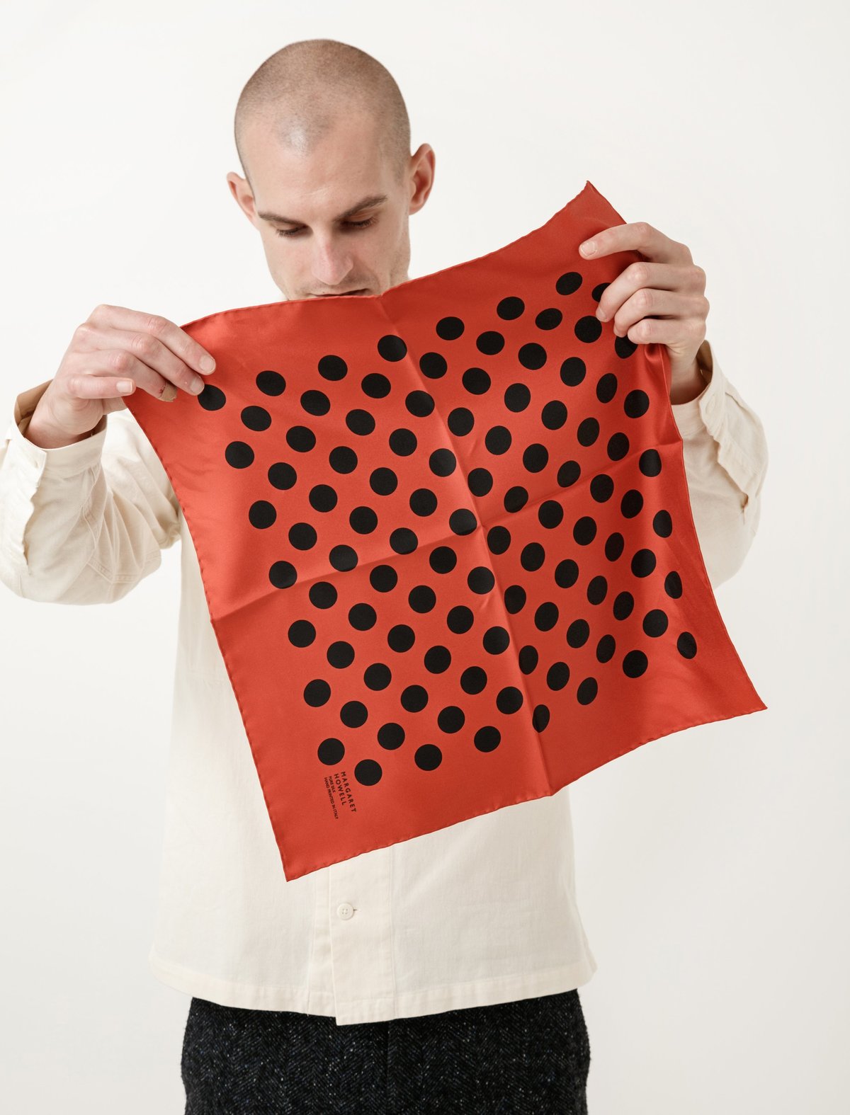 小物 Margaret Howell PAISLEY SILK SCARF MARGARET HOWELL（マーガレットハウエル）の「PAISLEY SILK