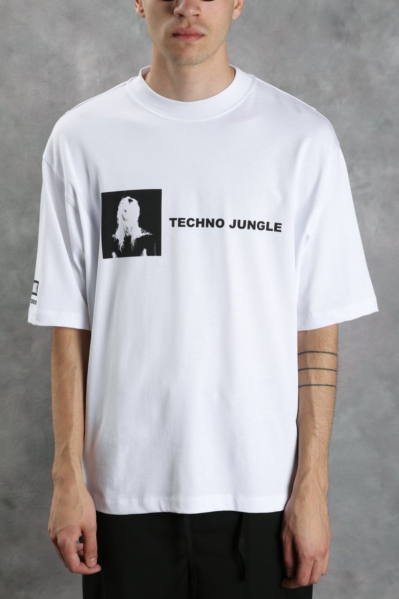 Helmut Lang Box Fit Tall Tee - White | Garmentory