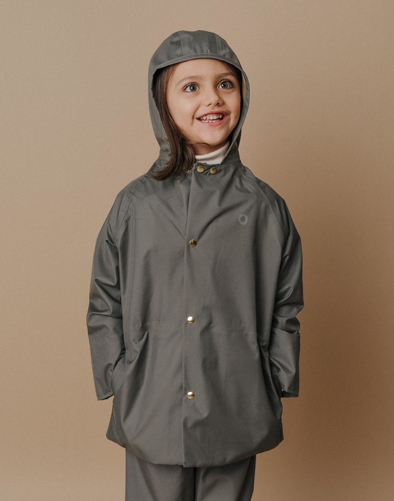 ジャケット・ブルゾン fairechild Midi Rain Coat 8-10Y Waterproof Midi Raincoat - Rust – MamaOwl