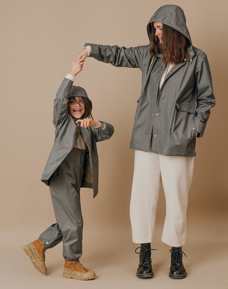 ジャケット・ブルゾン fairechild Midi Rain Coat 8-10Y Mamaowl-fairechild-waterproof-