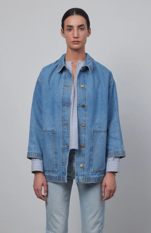B Sides Cube Jacket - Joan Sulfur Wash | Garmentory