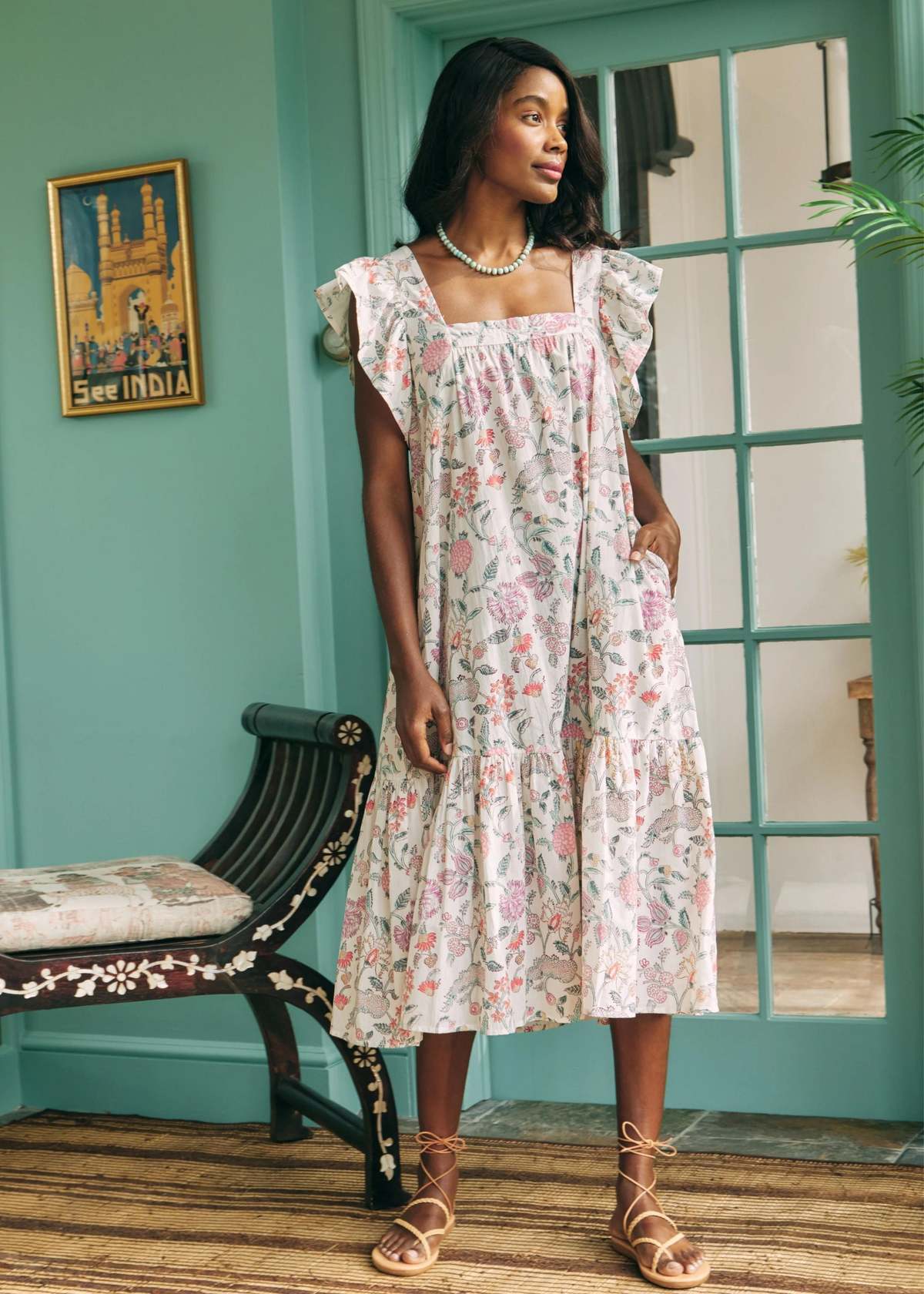 Ophelia & Indigo Flora dress - Floral | Garmentory Ophelia & Indigo Flora dress - Floral | Garmentory
