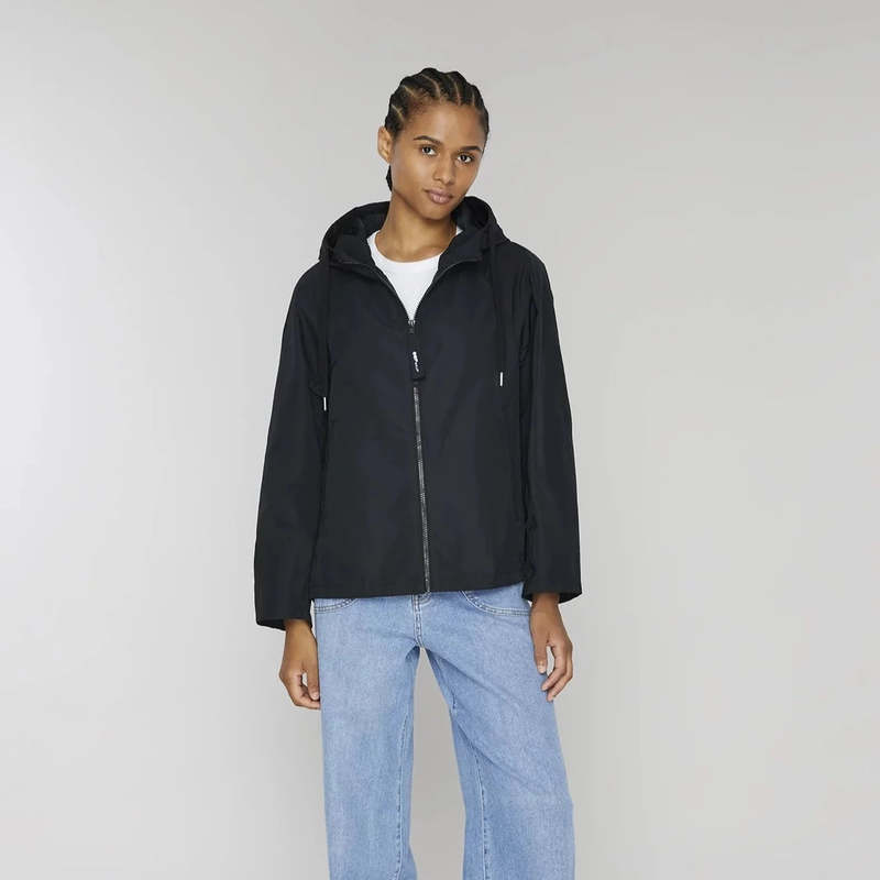 Oofwear Water Proof Nylon Jacket Black Garmentory