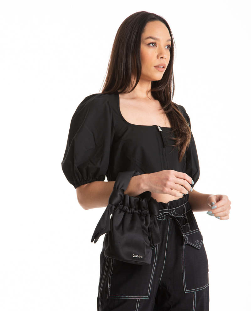 【GANNI（ガニー）】Occasion Top Handle Bag Ganni Occasion Top Handle Knot Bag | Garmentory