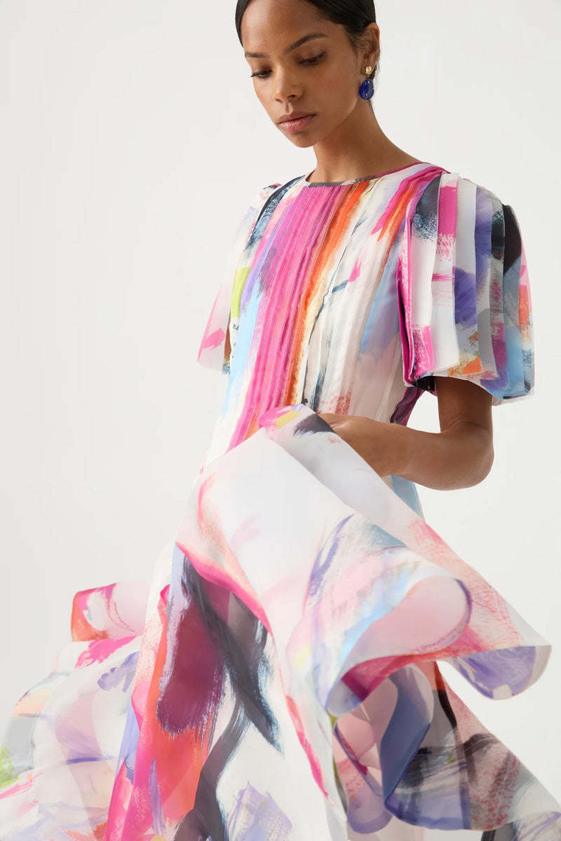 【AJE】可憐ピンク色プリーツドレスNova Pleated Midi Dress Nova Pleated Midi Dress | Lilac | Aje – Aje ROW
