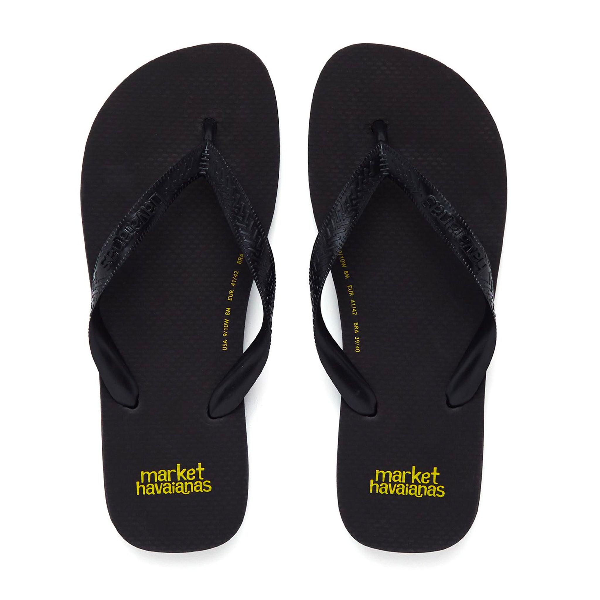 MARKET HAVAIANAS MARKET HEAT REACTIVE SLIDES - Black  display picture 1