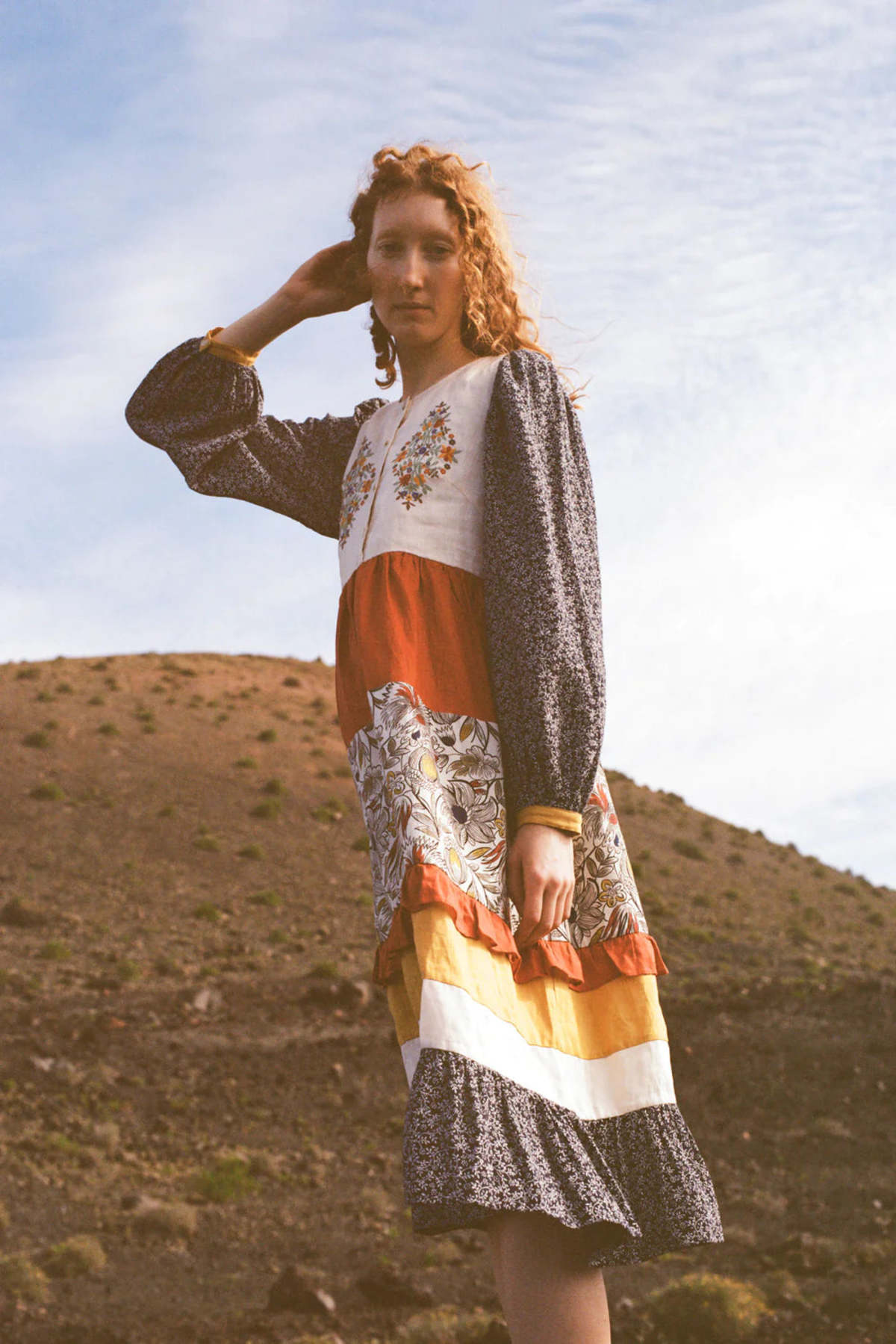 Meadows Telekia Dress - Multi - Image 3 of 5