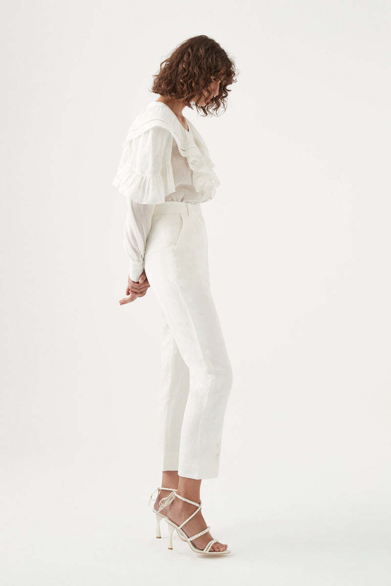 Aje Zita Split Front Tapered Pant