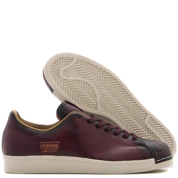 ADIDAS CONSORTIUM SERIES LE VAULT SUPERSTAR / DARK BURGUNDY ADIDAS CONSORTIUM SERIES LE VAULT SUPERSTAR / DARK BURGUNDY