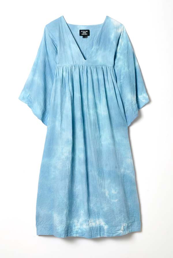 blue smock dress zara Never A Wallflower