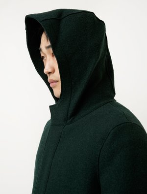 Harris Wharf Long Parka - Boiled Wool Racing Green Harris Wharf Long Parka - Boiled Wool Racing Green