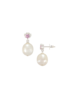Sunday Stephens PEARLY WHITES EARRINGS - SILVER - Thumbnail 2