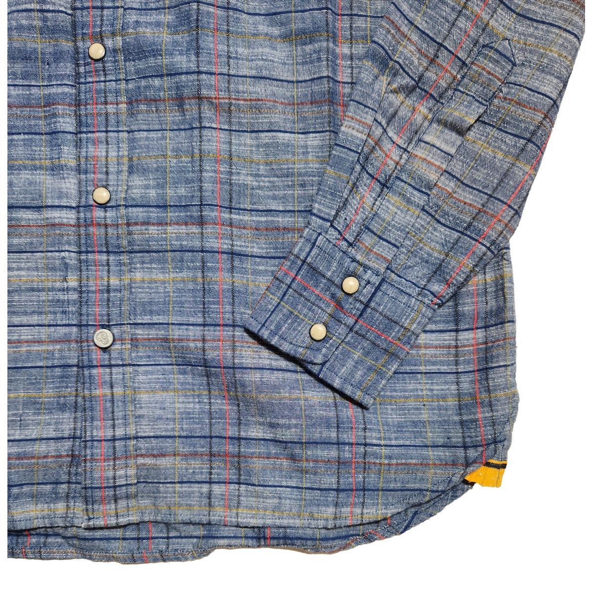 Original Madras Trading Company Western Rib Dobby - Check Weave Shirt ...