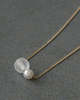 Hario Glass K10 Necklace - Snow Pearl - Thumbnail 5