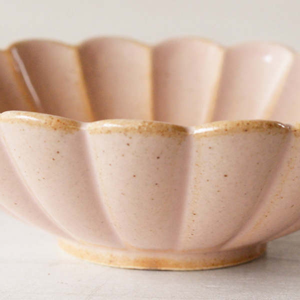 Studio M Blossom Flower Shape Bowl - Sakura Pink