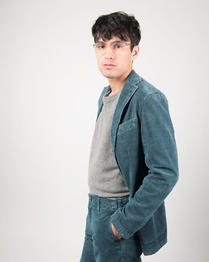 Men's Eidos Indigo Corduroy Jacket Men's Eidos Indigo Corduroy Jacket