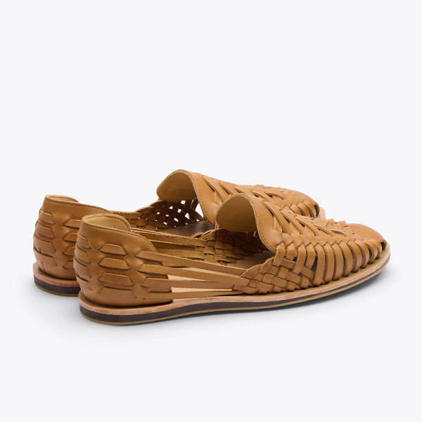 Men's Huarache Sandal Saddle Brown Garmentory