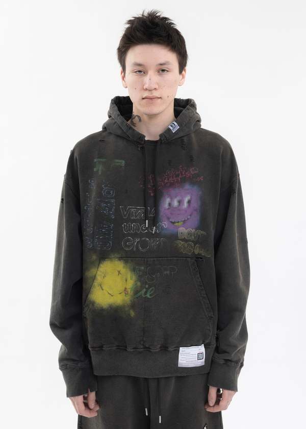 MIHARA YASUHIRO♡ BLEACHED HOODIE Maison MIHARA YASUHIRO ONLINE STORE（ミハラヤスヒロ