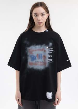 Mihara Yasuhiro Printed Tee - Black | Garmentory
