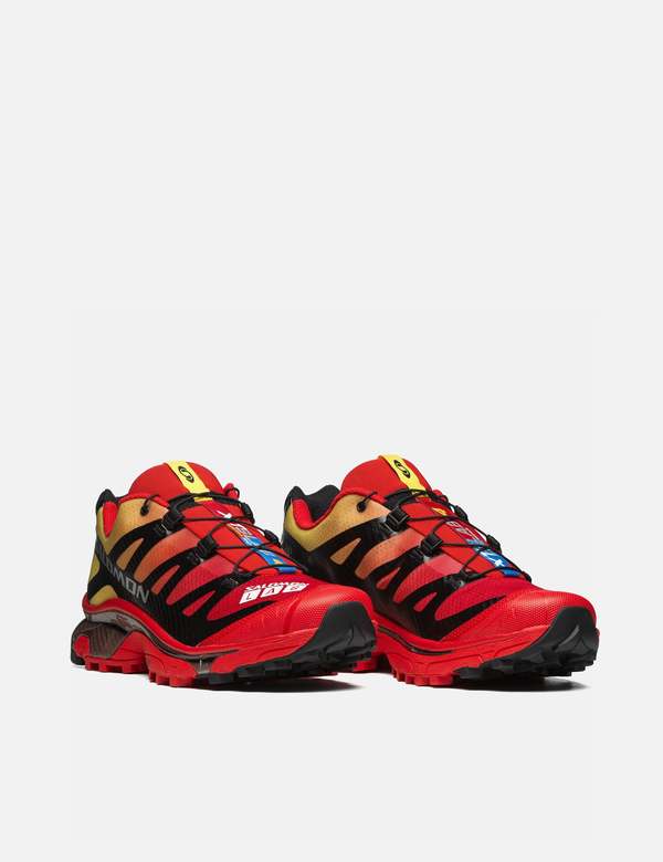 Salomon XT-4 OG Trainers - Fiery Red/Black/Empire Yellow | Garmentory