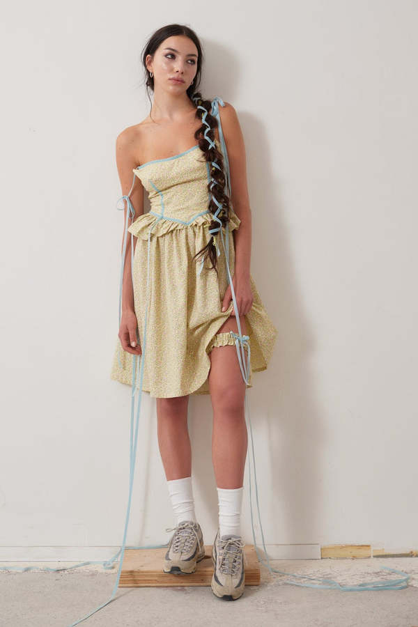 Eliza Faulkner Tessa Dress - Cream Floral | Garmentory