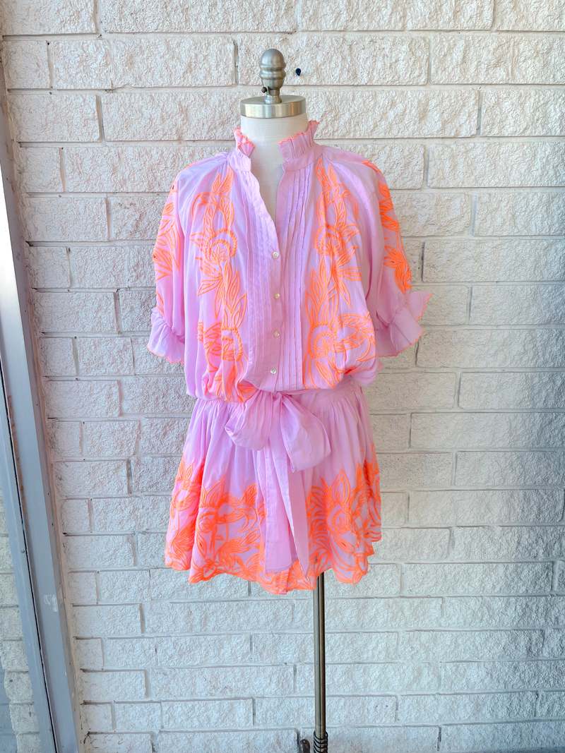 open lace back dress JULIET DUNN. Printed mandarin orange maxi dress. Size 1 (S/M)  Hibuy market