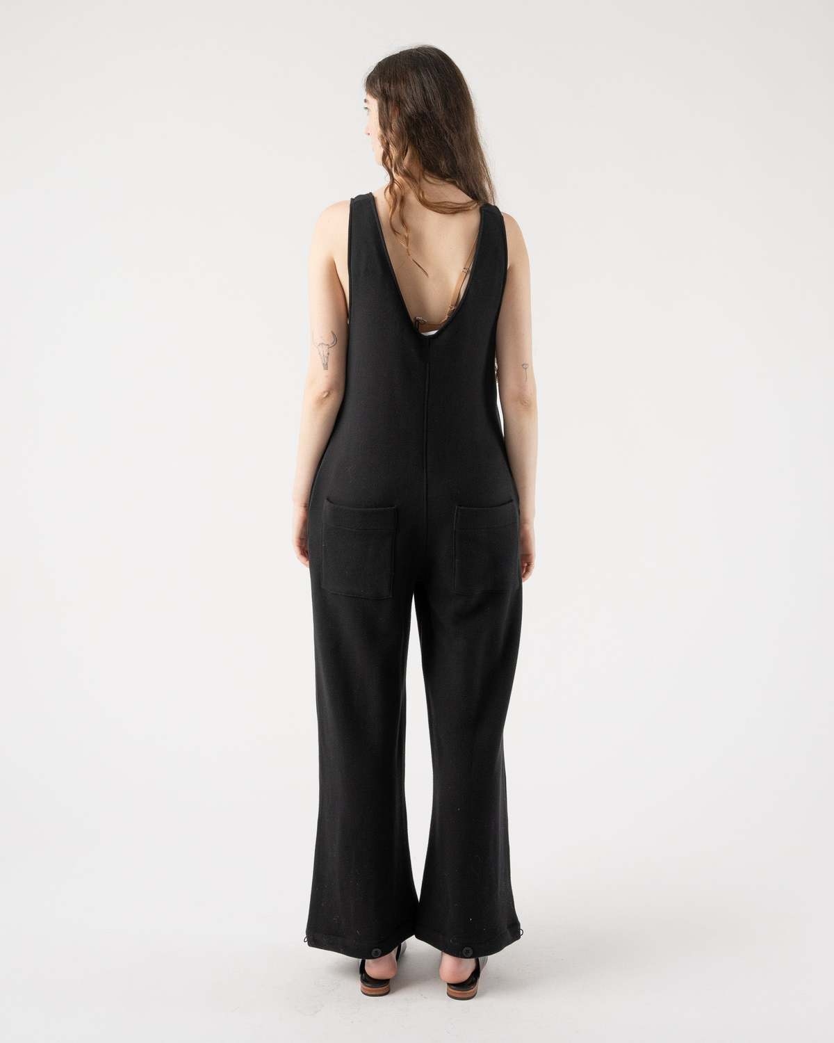 Cog The Big Smoke Gretel Overalls in Black | Garmentory