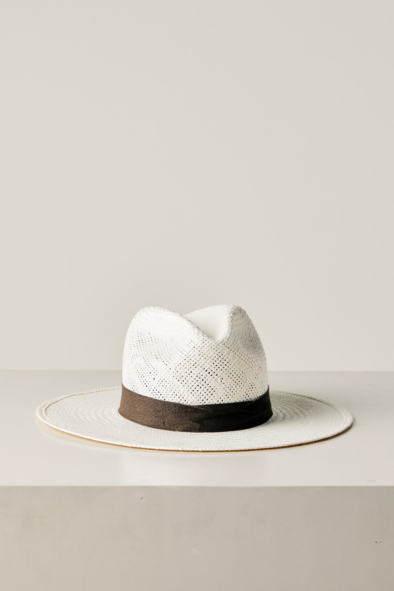 Janessa Leone Marcell Straw Hat - Bleach | Garmentory display picture 1