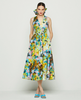 Mirto Multicolor Print Dress - Thumbnail 1