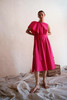 Psophia Vestido Volante - Magenta - Thumbnail 4