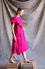 Psophia Vestido Volante - Magenta - Thumbnail 1