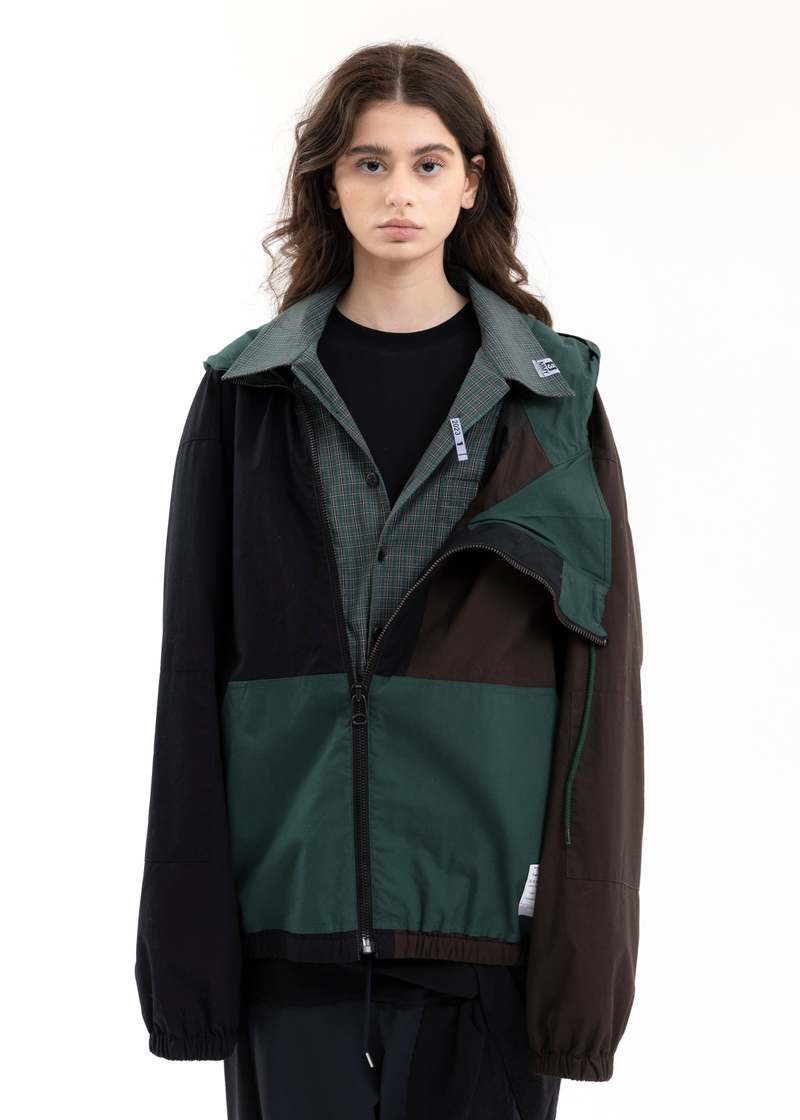 【Raucohouse】Mei shoulder padded blouson jacket Designer fashion, Seoul-fully created | W Concept