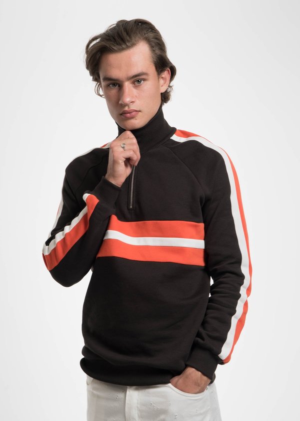Harmony Dark Brown Sofian Sweatshirt Harmony Dark Brown Sofian Sweatshirt