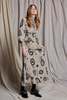 Salasai Femme Fatale Dress - Stone Cameo Print - Thumbnail 2