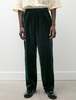Acne Studios Velvet Trousers - Dark Green - Thumbnail 3