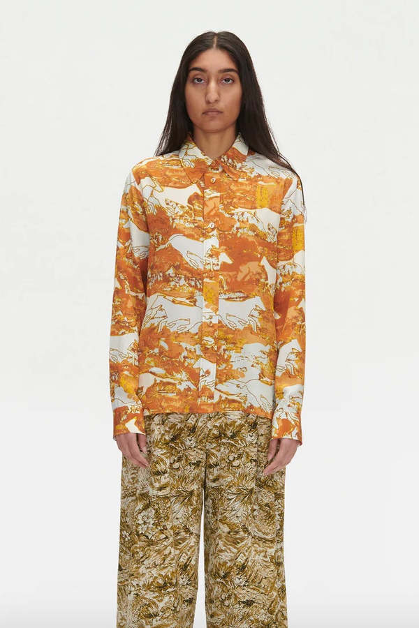Rachel Comey Fleet Top - Orange | Garmentory