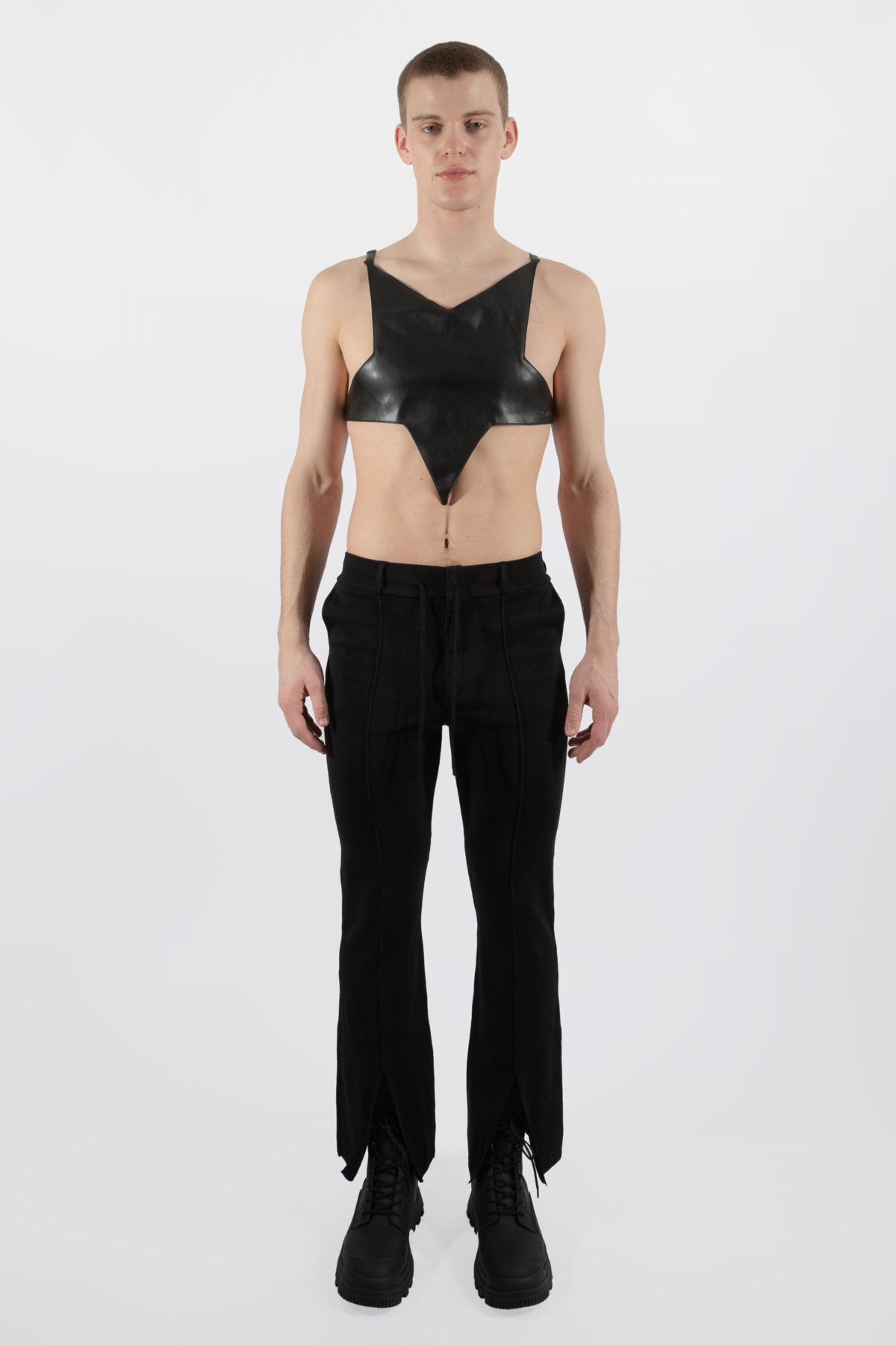 【AAKE】FIND STAR CROP SLEEVE kratky-top-s-dlhym-rukavom-