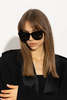 Linda Farrow Jenson Sunglasses - Black - Thumbnail 2
