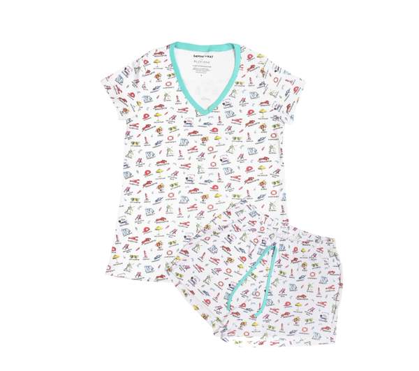 Sammy + Nat Hamptons Shortie Set Sammy + Nat Hamptons Shortie Set