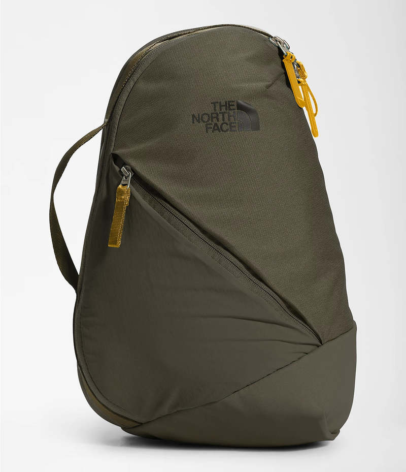 electra new taupe green backpack north face The Women's in Medium Grey Heather and Ice Country Club Prep bottom compression for secure storage The North Face Trail Lite