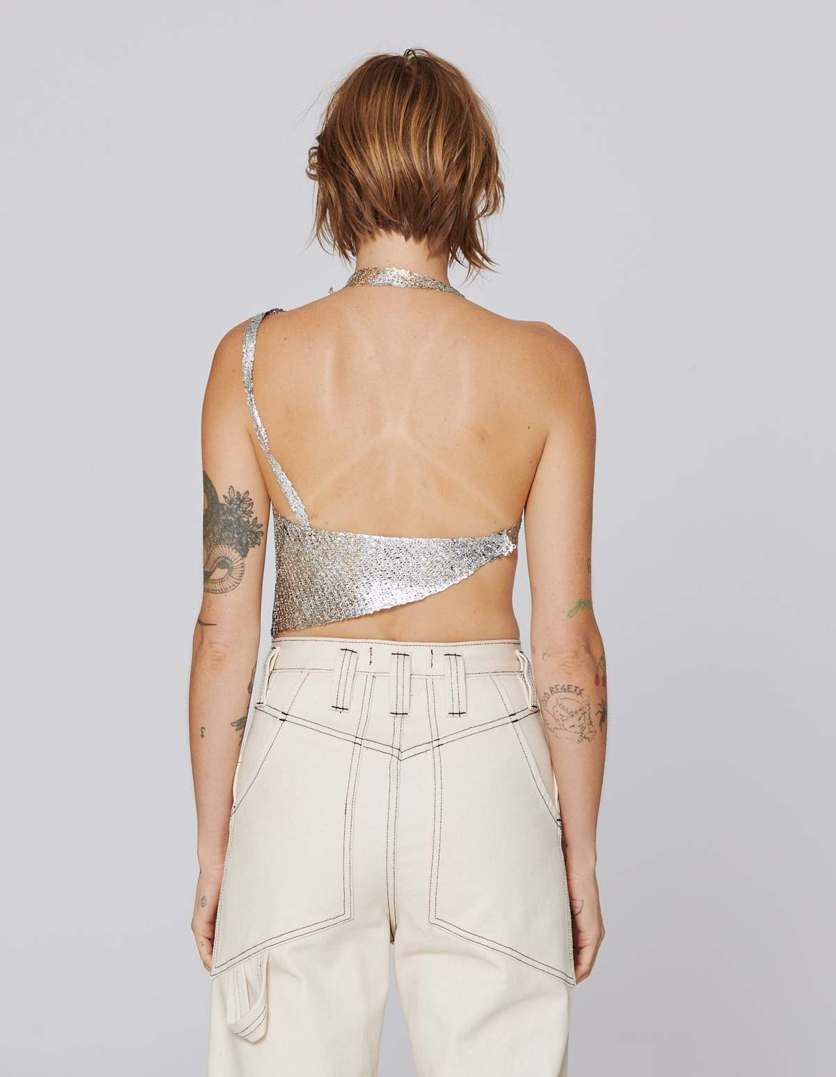 ECKHAUS LATTA Halter - Silver Underwood Foil - Image 3 of 5